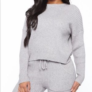 Fashion Nova Cozy Nights Loungewear set